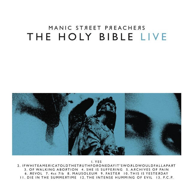 The Holy Bible Live album cover